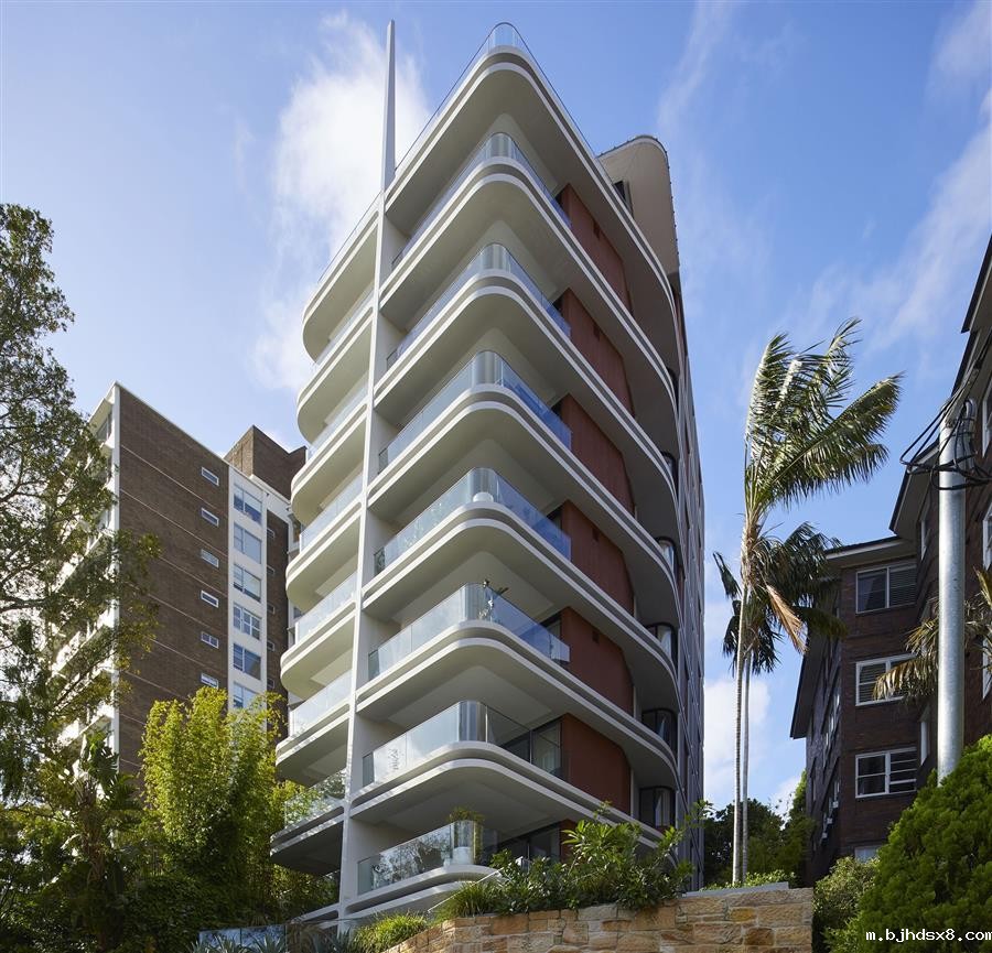 Pointe公寓---Luigi Rosselli Architects